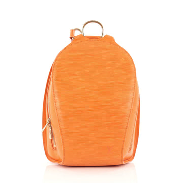 Louis Vuitton Mabillon Backpack Epi Leather Orange