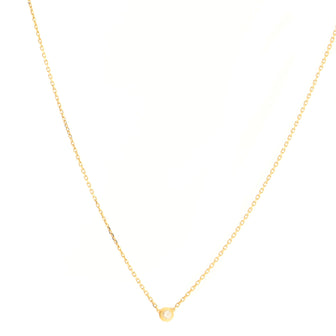 Cartier Cartier D'Amour Necklace 18K Yellow Gold and Diamond XS
