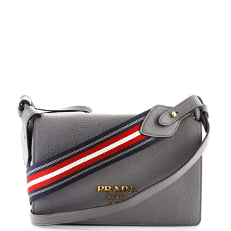 Prada Daino Small Flap Crossbody Bag