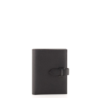 Hermes Monochrome Bearn Wallet Epsom Compact