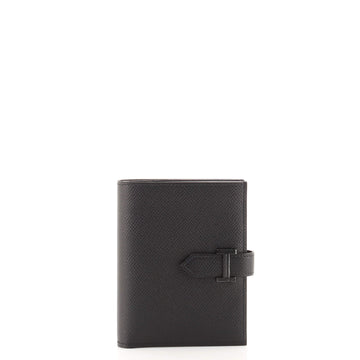 Hermes Monochrome Bearn Wallet Epsom Compact