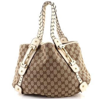 Gucci Pelham Shoulder Bag GG Canvas Medium