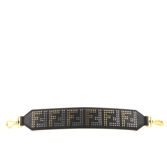 Fendi Logo Mini Strap You Shoulder Strap Studded Leather Short