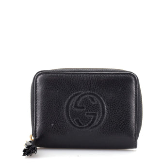 Gucci Soho Zip Card Case Leather