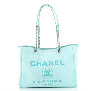 Chanel Deauville Tote Canvas Small
