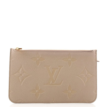 Louis Vuitton Neverfull Pochette Monogram Empreinte Giant Large