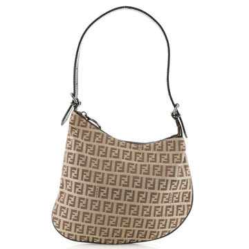 Fendi Oyster Bag Zucchino Canvas Small