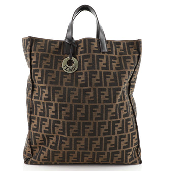 Fendi Special Shopping Tote Zucca Canvas Large