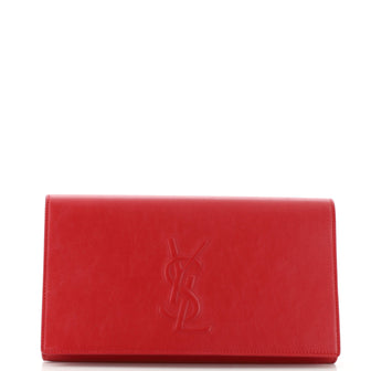 Saint Laurent Belle de Jour Clutch Leather Large