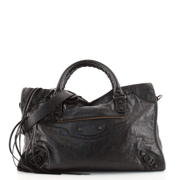 Balenciaga City Classic Studs Bag Leather Medium