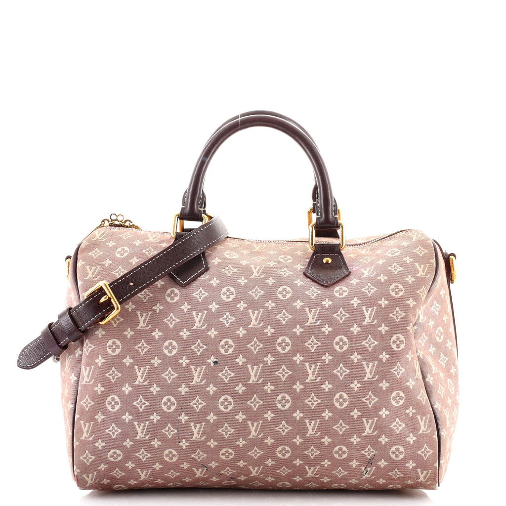 Louis Vuitton Speedy Bandouliere Bag Mini Lin 30 Pink 1525254
