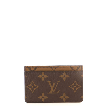 Louis Vuitton Card Holder Reverse Monogram Canvas