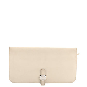 Hermes Dogon Recto Verso Wallet Leather