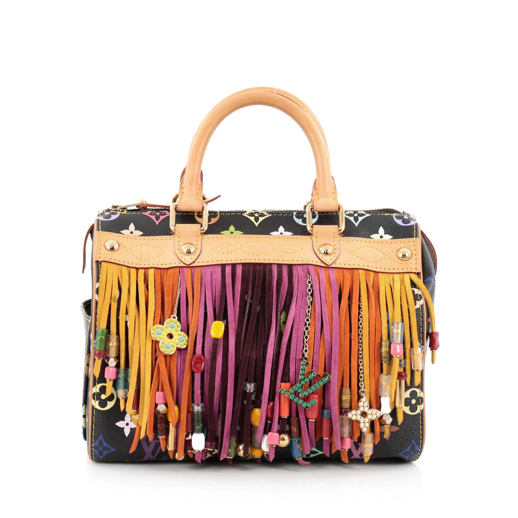 Buy Louis Vuitton Speedy Handbag Limited Edition Fringe 1525502