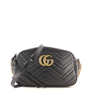 Gucci GG Marmont Shoulder Bag Matelasse Leather Small