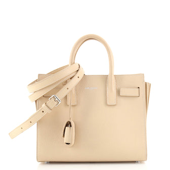 Saint Laurent Sac de Jour NM Bag Leather Nano