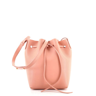 Mansur Gavriel Bucket Bag Leather Mini