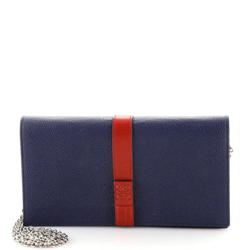 Loewe Wallet on Chain Leather