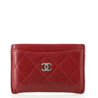 Chanel Classic Card Holder Quilted Lambskin