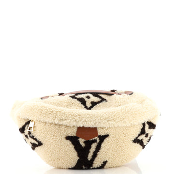 Louis Vuitton Bum Bag Monogram Giant Teddy Fleece