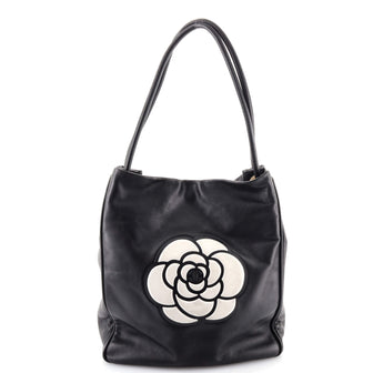 Chanel Camellia Tote Lambskin Medium