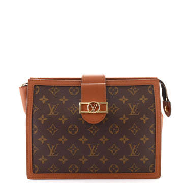 Louis Vuitton Dauphine Pochette Reverse Monogram Canvas