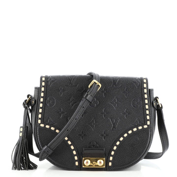 Louis Vuitton Junot Handbag Monogram Empreinte Leather