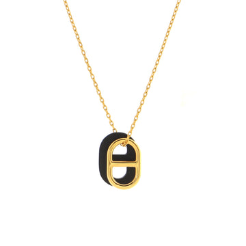 Hermes Farandole Pendant Necklace Metal Small