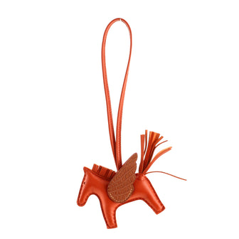 Hermes Pegase Rodeo Touch Bag Charm Leather with Alligator PM