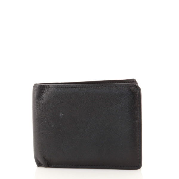 Louis Vuitton Multiple Wallet Monogram Shadow Black for Men