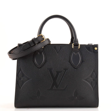 Louis Vuitton OnTheGo Tote Monogram Empreinte Giant PM