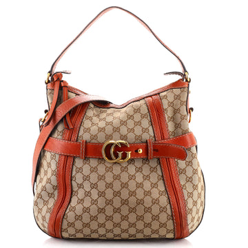 Gucci GG Running Hobo GG Canvas Medium