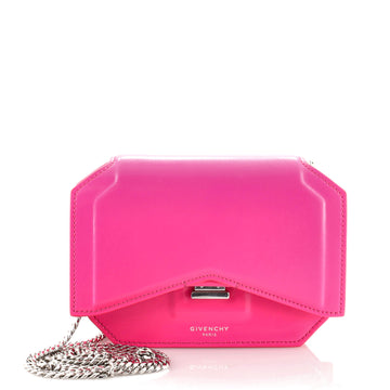 Givenchy Bow Cut Chain Flap Bag Leather