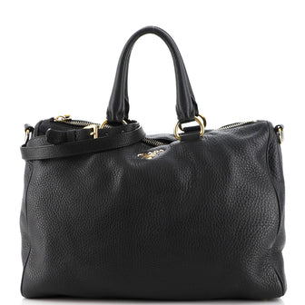 Prada Convertible Boston Bag Vitello Daino Medium