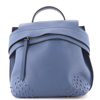 Tod's Studded Wave Backpack Leather Small