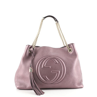 Gucci Soho Chain Strap Shoulder Bag Leather Medium