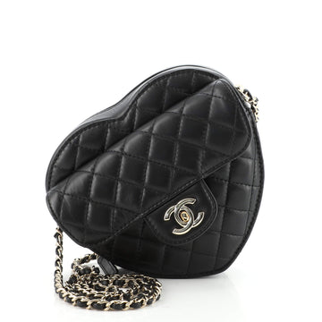 Chanel CC in Love Heart Bag Quilted Lambskin