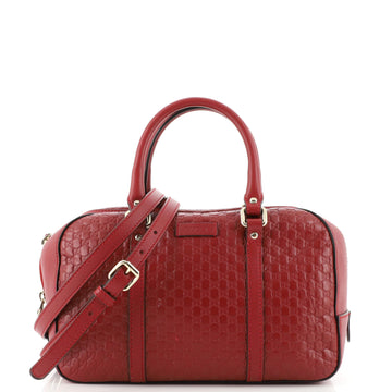 Gucci Convertible Top Handle Bag (Outlet) Microguccissima Leather Small