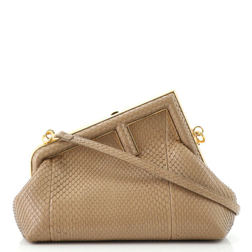 Fendi First Bag Python Small