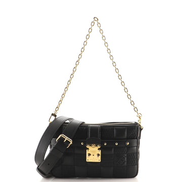 Louis Vuitton Pochette Troca Damier Quilted Lambskin