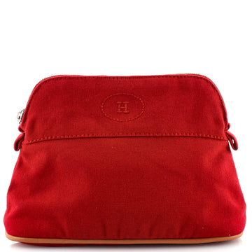 Hermes Bolide Travel Pouch Canvas Mini