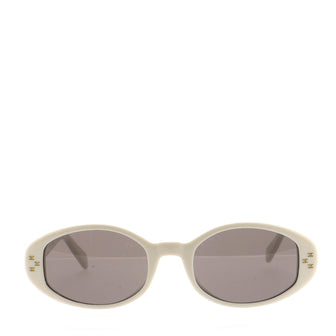 Celine S212 Oval Sunglasses Acetate