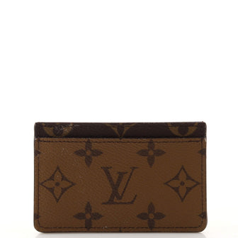 Louis Vuitton Card Holder Reverse Monogram Canvas