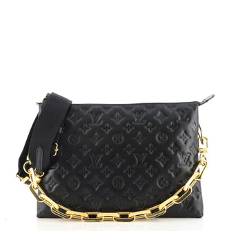 Louis Vuitton Coussin Bag Monogram Embossed Lambskin MM