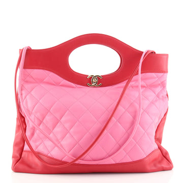 Chanel 31 Shopping Bag Quilted Lambskin Large