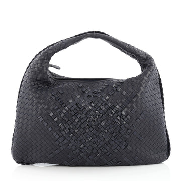 Bottega Veneta Veneta Plisse Hobo Intrecciato Nappa Large