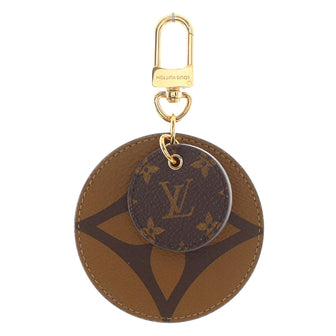 Louis Vuitton Round Bag Charm and Key Holder Reverse Monogram Giant