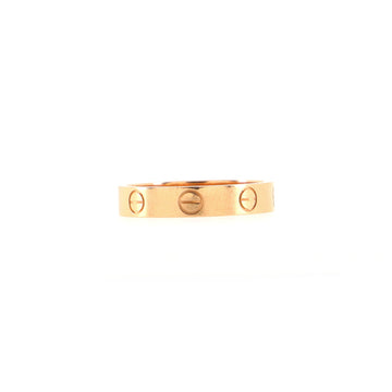 Cartier Love Wedding Band Ring 18K Rose Gold