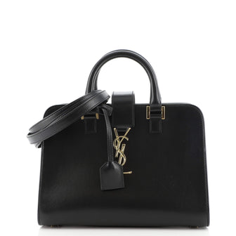 Saint Laurent Monogram Cabas Downtown Leather Small
