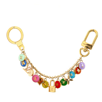 Louis Vuitton Pastilles Bag Charm and Key Holder Metal and Enamel
